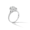 Thumbnail Image 2 of Previously Owned - Vera Wang Love Collection 3 CT. T.W. Oval Lab-Grown Diamond Engagement Ring in 14K White Gold