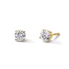 Thumbnail Image 1 of Previously Owned - 1 CT. T.W. Lab-Grown Diamond Solitaire Stud Earrings in 14K Gold (F/SI2)