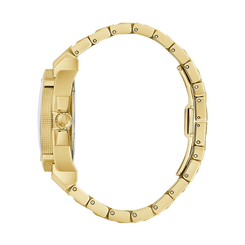 Main Image 2 of Previously Owned - Men's Bulova Precisionist Champlain 3/4 CT. T.W Diamond Gold-Tone Watch (Model:&nbsp;98J120)