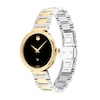 Thumbnail Image 2 of Previously Owned - Movado AUTOMATIC Museum® Classic Two-Tone Watch with Black Dial (Model: 0607679)