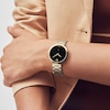 Thumbnail Image 4 of Previously Owned - Movado AUTOMATIC Museum® Classic Two-Tone Watch with Black Dial (Model: 0607679)
