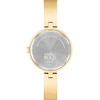 Thumbnail Image 3 of Previously Owned - Ladies' Movado Bold® Evolution Gold-Tone IP Bangle Watch with Crystal Accent Dial (Model: 3601161)