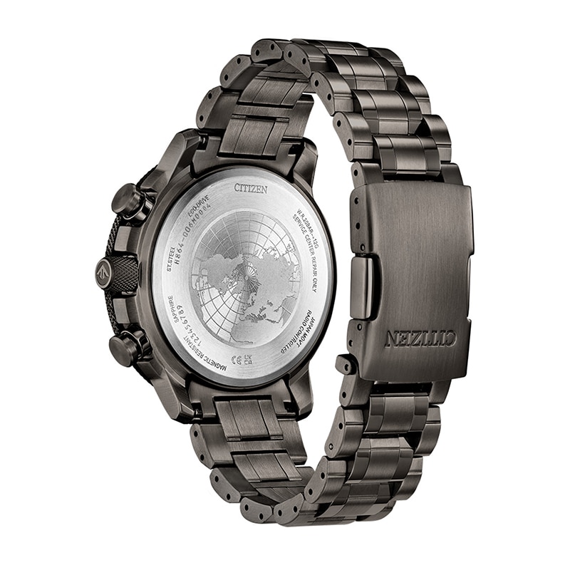 Main Image 2 of Previously Owned - Men's Citizen Promaster Watch in Grey Ion-Plated Stainless Steel (Model BY3005-56E)