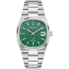Thumbnail Image 1 of Previously Owned - Men's Bulova Super Seville Watch with Square Green Dial (Model: 96B439)