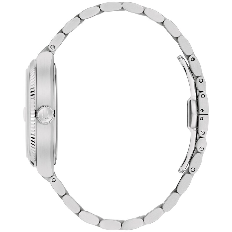 Main Image 2 of Previously Owned - Men's Bulova Super Seville Watch with Square Green Dial (Model: 96B439)