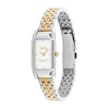 Thumbnail Image 2 of Previously Owned - Ladies' Coach Cadie Two-Tone IP Watch with Rectangular White Dial (Model: 14504172)