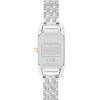 Thumbnail Image 3 of Previously Owned - Ladies' Coach Cadie Two-Tone IP Watch with Rectangular White Dial (Model: 14504172)