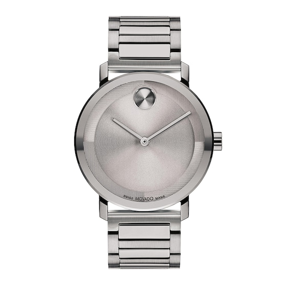 Previously Owned - Men's Movado Bold® Evolution Grey IP Watch with Textured Tonal Grey Dial (Model: 3601096)