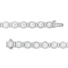 Thumbnail Image 2 of 5 CT. T.W. Certified Lab-Created Diamond Spacer Line Bracelet in 10K White Gold (I/I1)