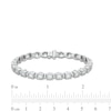 Thumbnail Image 3 of 5 CT. T.W. Certified Lab-Created Diamond Spacer Line Bracelet in 10K White Gold (I/I1)
